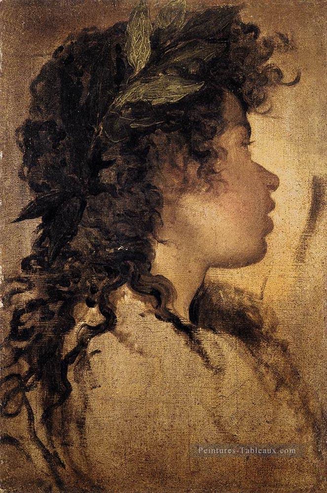 Étude pour la tête d’Apollo Diego Velázquez Peintures à l'huile
